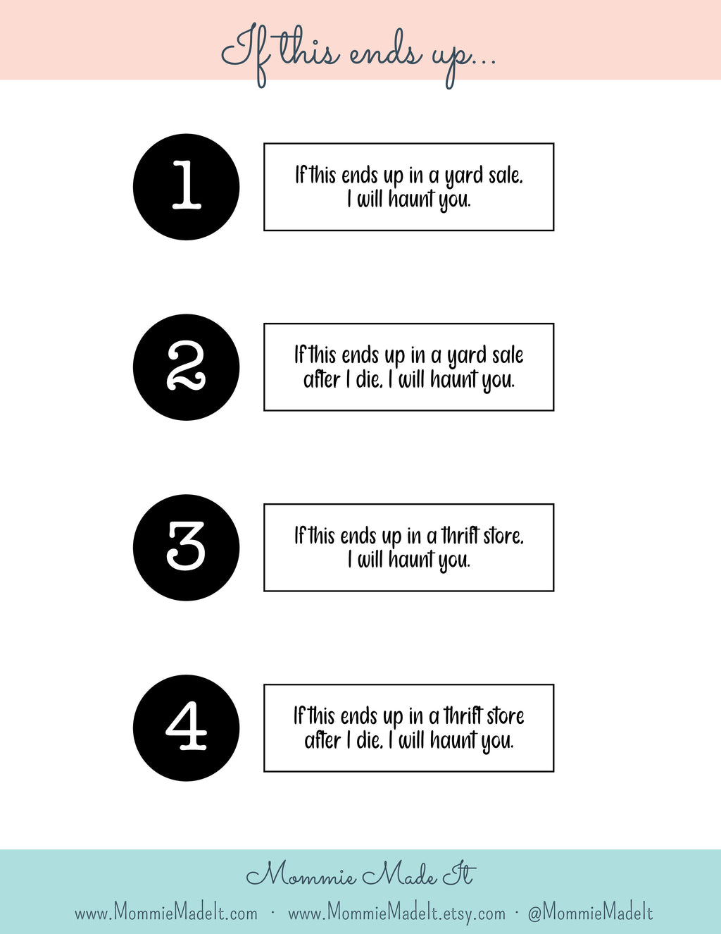 Funny Thrift Store Labels – Organic Cotton Twill Sew-On (10 Pack)