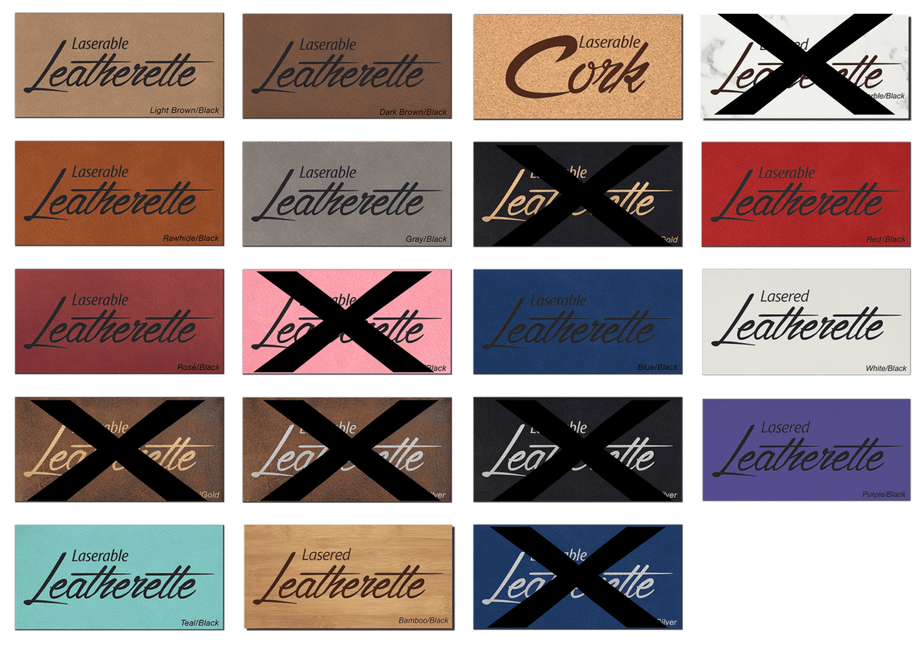 Custom Faux Leather Crochet Labels, Personalized Gift Tags