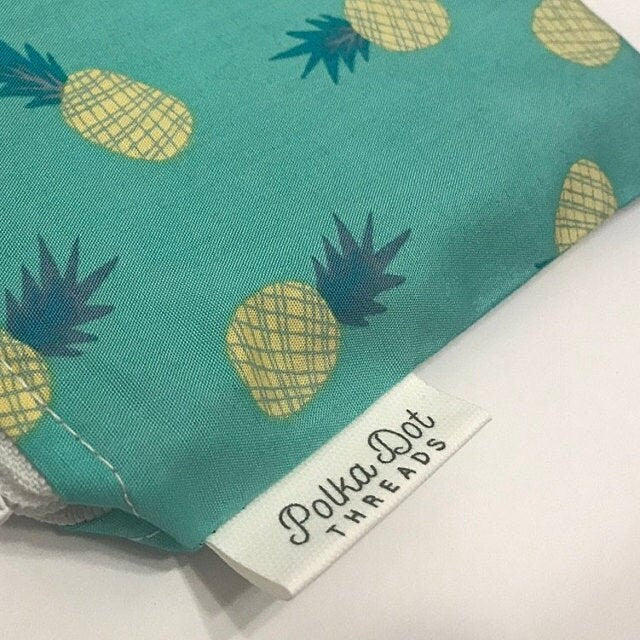 Reorder: White Fabric Labels for Returning Customers